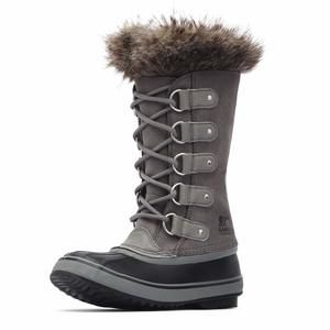 Sorel Womens Joan of Arctic Waterproof Boots - Quarry, Black - Size 7